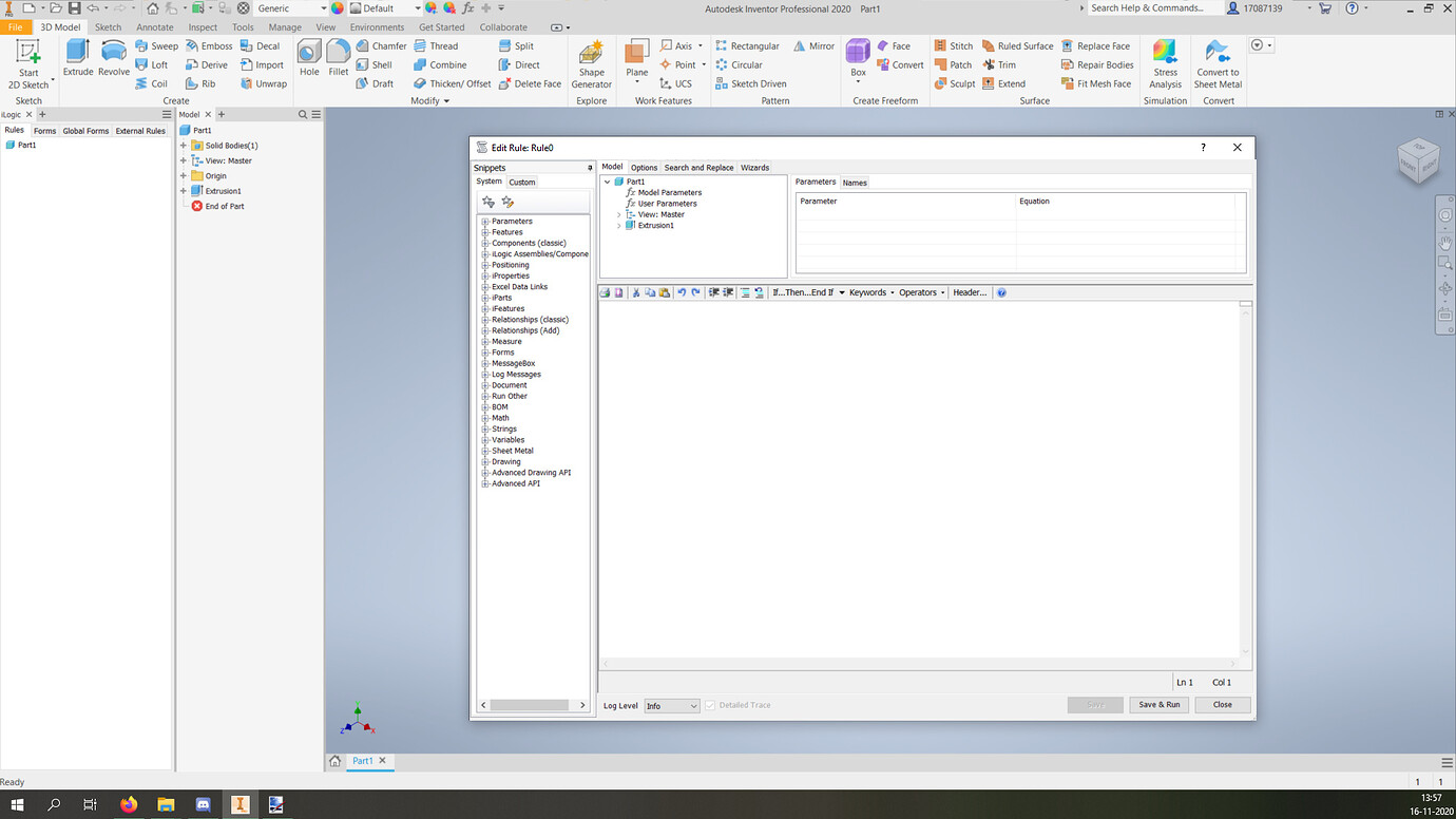 Inventronics Programing Programming with iLogic in Autodesk Inventor to make smarter parts ...