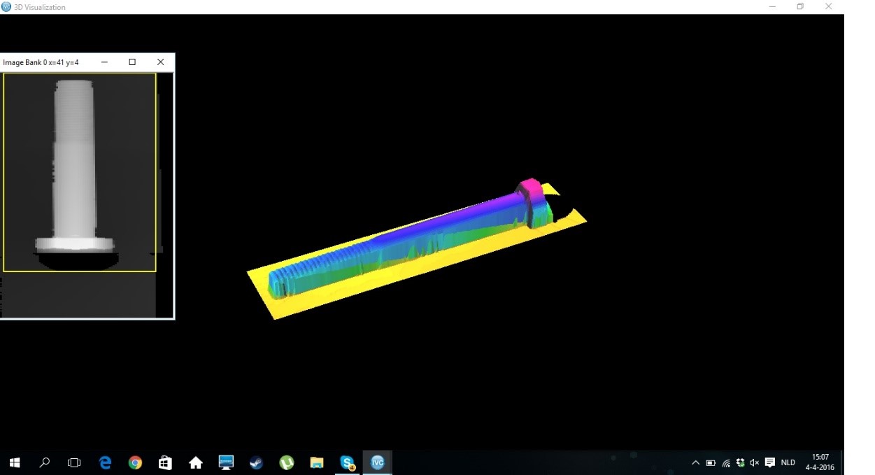 figure 4 3D profiles combined in an image