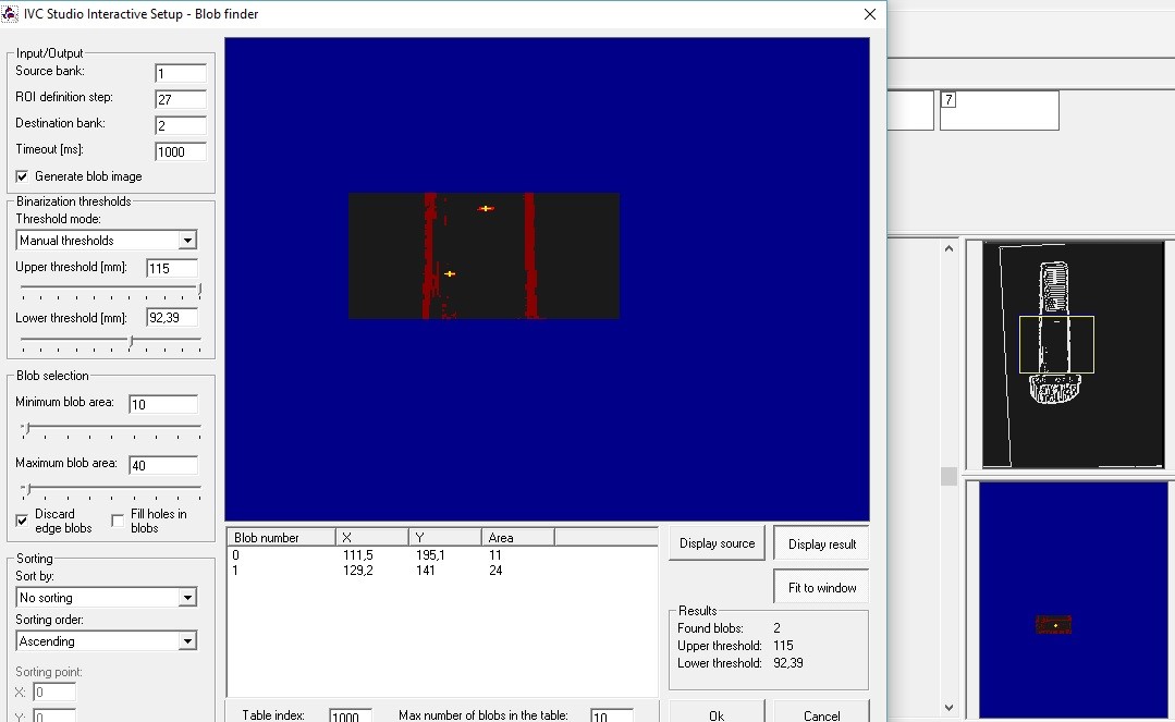 figure 8 finding blobs